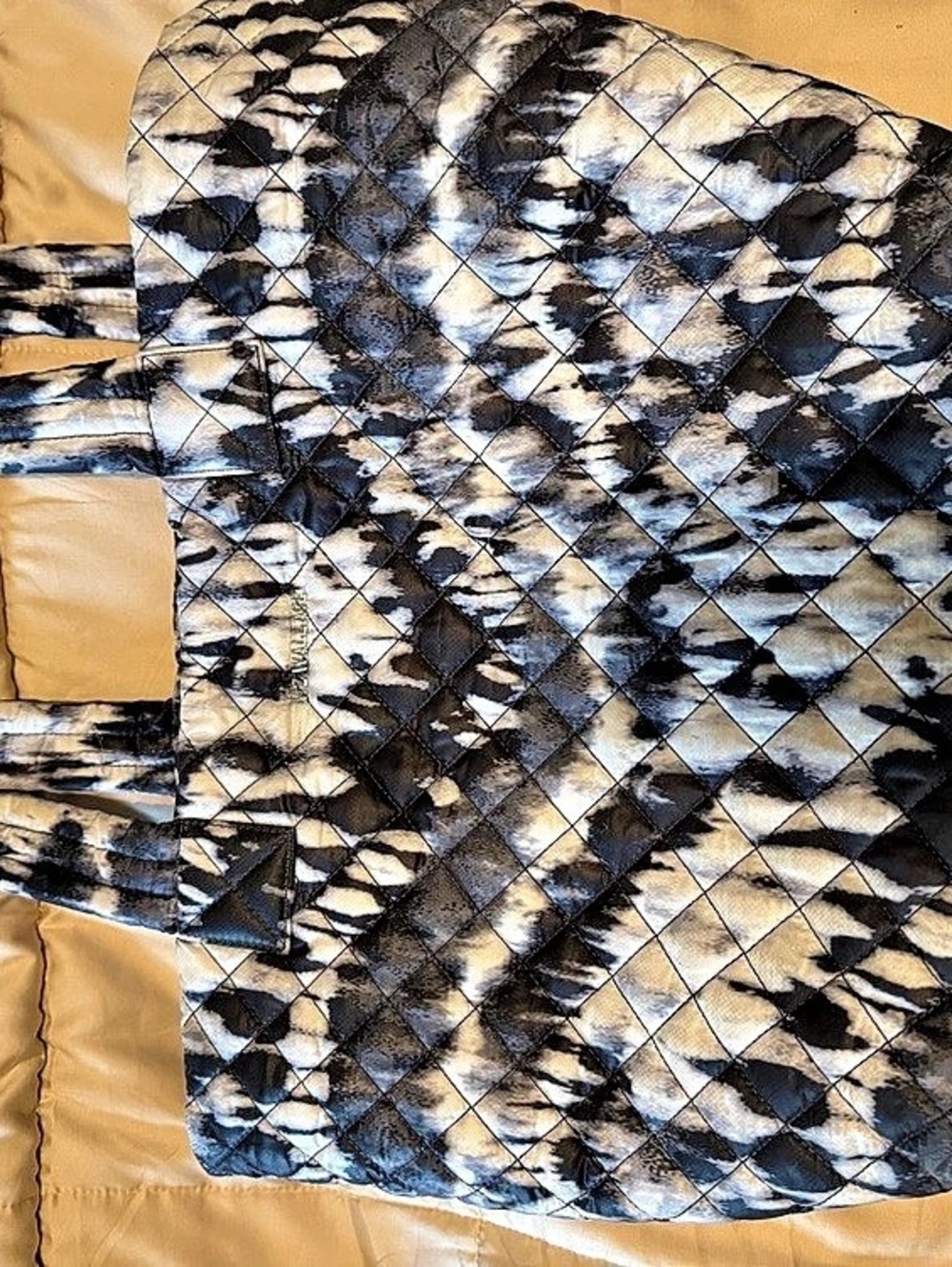 MZ Wallace Metro Tote Black & White
